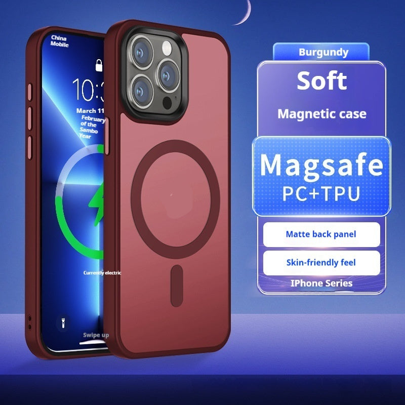 Iphone Skin Magnetic Protective Case Cover